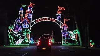 Christmas Lights Drive thru 2020 | Bright Nights 2020 at Forest Park - Springfield, MA