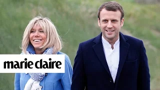 Story Behind French President-elect Emmanuel Macron & Brigitte Trogneux's Marriage | Marie Claire