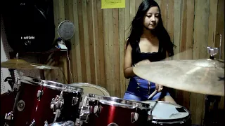 Din Drum Cover| Female Drummer| Zareena Gurung| The Pahara