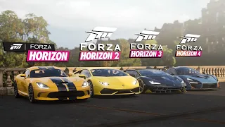 Evolution of Forza Horizon Games [2012-2022]