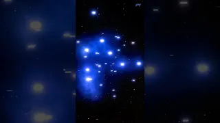 Pleiades || The Seven Sisters star cluster #shorts