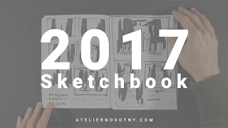 Sketchbook 2017. A look inside my personal sketchbook (Sketchbook #2)