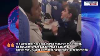 I am not your servant : Air hostess confronts passenger