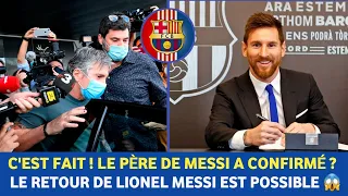 🚨 lionel messi au fc Barcelone c'est confirmé ! lionel messi va rejoindre lewandowski bientôt ?