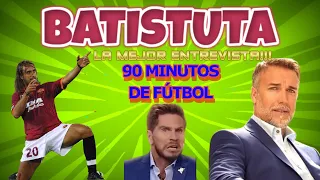 Gabriel Batistuta, ENTREVISTA  "El récord no me lo va a batir un terrestre" Disciplina de un CRACK!