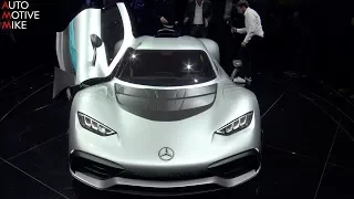 WORLD PREMIERE: Mercedes-AMG Project ONE + SOUND! IAA 2017