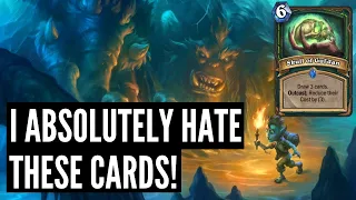 My MOST HATED card from EVERY Expansion and Adventure ever! | Darkmoon Faire | Hearthstone