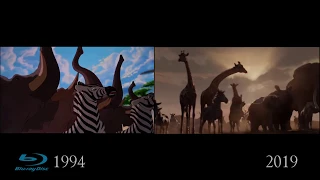 The Lion King (1994 Bluray vs 2019) NEW | Official Trailer Comparison | Long Live the King 02.24.19