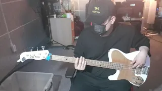 #22 MÅNESKIN - Zitti e buoni (Bass Cover)