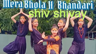 mera bhola hai bhandari X hey shiv shivayy #dancecover  Nisha Dance Academy