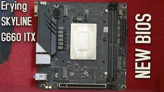 🔥Erying SKYLINE G660 ITX - лучшая плата в серии🔥Новый BIOS, Undervoltage, разгон. 12700H / 12900HK