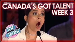 BEST OF CANADA'S GOT TALENT 2023 WEEK 3 | Top Talent