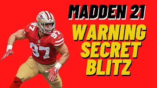 WARNING! Secret USER BLITZ Big Nickel Defense Madden 21 Defensive tips
