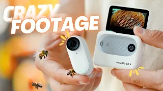 Insta360 GO 3 - Inside a Beehive! Video Test and Full Review