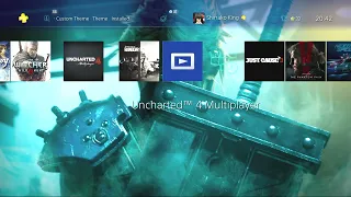 Final Fantasy VII Remake - PS4 Midgar Custom Theme Preview [1080p 60fps]