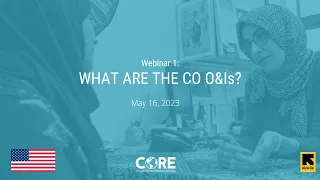 Webinar: What are the Cultural Orientation Objectives and Indicators?