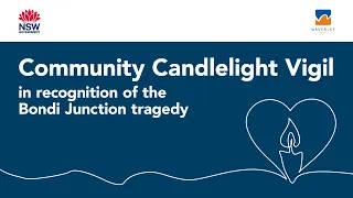 Bondi candlelight vigil