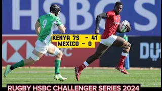 KENYA 7S VS MEXICO RUGBY DUBAI 7S CHALLENGER SERIES 2024 | RUGBY HSBC CHALLENGER SERIES 2024| SHUJAA