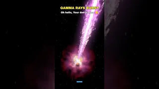 Supernova vs Gamma-ray Burst 🤫👺 #shorts #space #universe