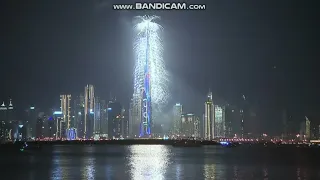 Новогодний салют в Дубае 2022. Дубайский салют