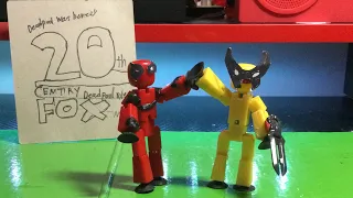 Deadpool 3 trailer.Stop motion version