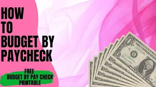 HOW TO BUDGET BY PAYCHECK | 1st Week of January 2023 #cashstuffing #sinkingfunds #budgetbypaycheck