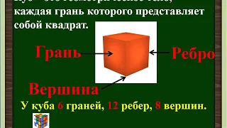 4 класс. Математика. Геометрические тела: шар, куб, пирамида, призма, цилиндр, конус