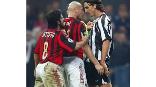 Zlatan Ibrahimovic vs Jaap Stam (Milan-Juventus) 2005-2006