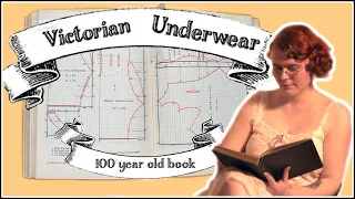 1890s Victorian Combinations | An Adventure In Making an 1896 Outfit pt. 1 Underwear