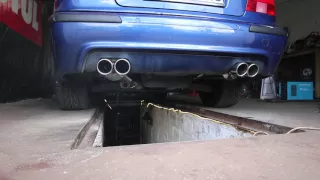 bmw e39 m5 mufflers by inochi motorsport