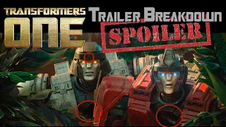 Transformers one Trailer breakdown