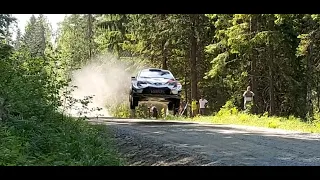 Sebastien Ogier Toyota Yaris WRC test BIG JUMPS