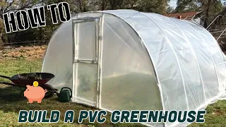 How to Build a PVC Arched Greenhouse (Quick Version)