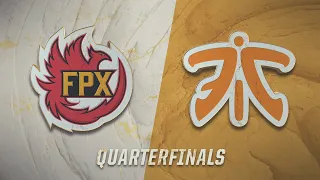 FPX vs FNC｜Worlds 2019 Quarterfinals Day1 Match2 Game4