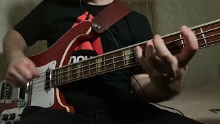 Rickenbacker 4001 + MXR80 test