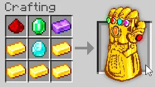 Minecraft, But There Are Custom Gauntlets...