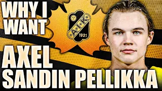 Why I Want: AXEL SANDIN PELLIKKA - A SWEDISH QUINN HUGHES LITE?  (2023 NHL Top Prospects News Today)