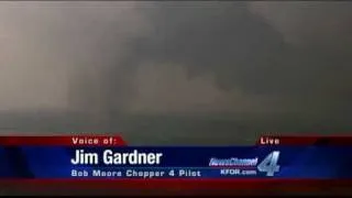 Monsters from the Sky - Tornado in Oklahoma - May 24th - from BOB MOORE Chopper 4