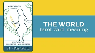 The World Tarot Card Reading and Meaning