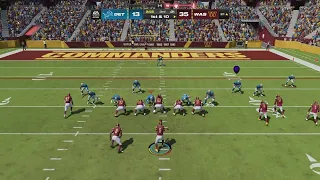 Went backwards just to break his ankles