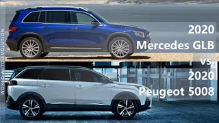 2020 Mercedes GLB vs 2020 Peugeot 5008 (technical comparison)