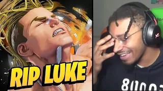 LUKE IS GETTING DESTROYED AT STREET FIGHTER LEAGUE