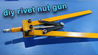 How to Make a Rivet Nut Gun - The Easiest and Best Way Ever!