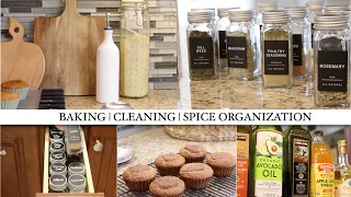 GETTING THINGS DONE | SPICE ORGANIZATION | SPICE PANTRY | NEW SPICE JARS