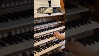 The Most TERRIFYING Organ Pedal Solo! #shorts