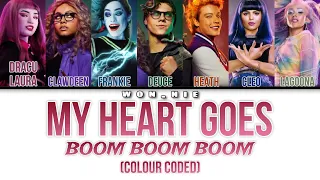 My Heart Goes Boom Boom Boom By Monster High Movie 2 (Colour Coded)