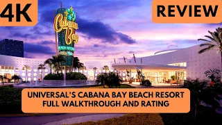 [4K] Cabana Bay Beach Resort Full Walkthrough and Review Volcano View Room!
