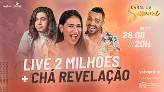 SIMONE RECEBE WHINDERSSON E TIRULLIPA - LIVE 2 MILHÕES + CHÁ REVELAÇÃO