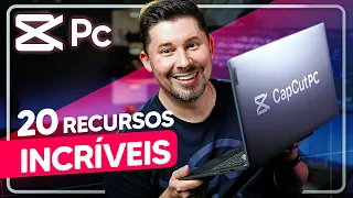 20 RECURSOS INCRÍVEIS do CAPCUT PC que você provavelmente não conhece