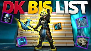 Death Knight ICC BiS Lists & Gearing Guide (ALL SPECS)